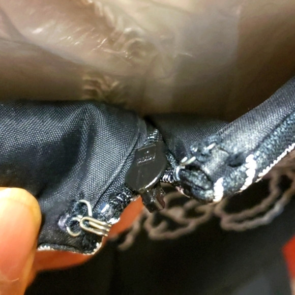 Ann Taylor LOFT MIDI Navy-blue Dress Size10P - Picture 15 of 15